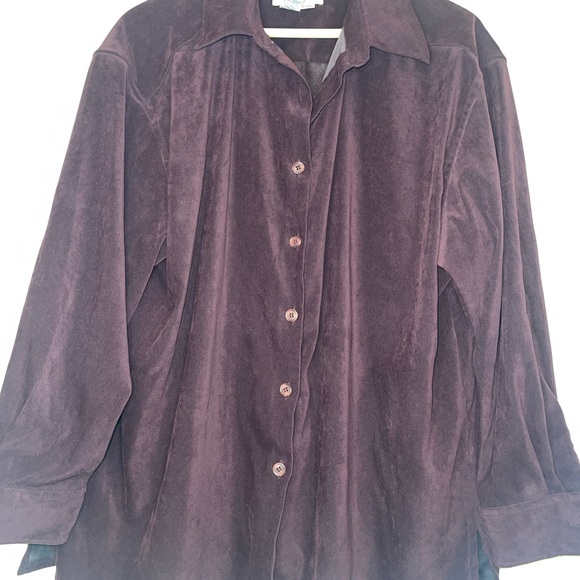 Purple Button Down Shirt - Picture 5 of 8